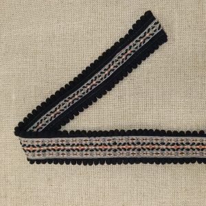 TAPACOSTURAS ÉTNICO MADROÑOS- Varios Colores - Negro