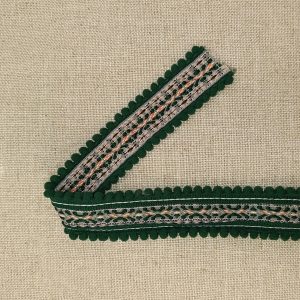 TAPACOSTURAS ÉTNICO MADROÑOS- Varios Colores - Verde Oscuro