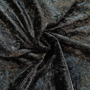 TERCIOPELO MARTELÉ- Varios Colores - Negro