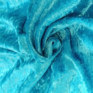 TERCIOPELO MARTELÉ- Varios Colores - Azul Turquesa