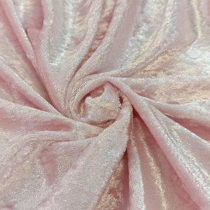 TERCIOPELO MARTELÉ- Varios Colores - Rosa Palido