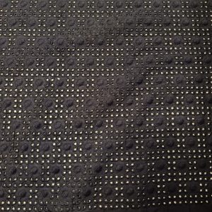 VOILE BORDADO AZUL MARINO