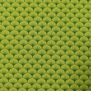 POPELÍN ESTAMPADO HOJAS- Varios colores - Verde Pistacho