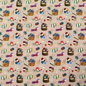 POPELÍN CESTA DE LANAS