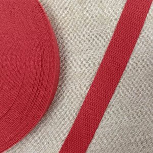 Cinta Mochila Polialgodón 25mm- Varios Colores - Rojo