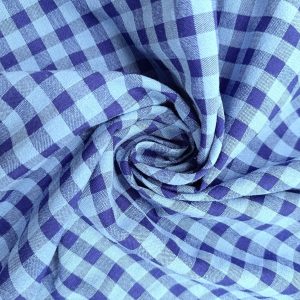 SEERSUCKER CUADROS 6 mm.- Varios Colores - Azulón