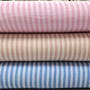 MUSELINA RAYAS DOBLE CARA-Varios Colores