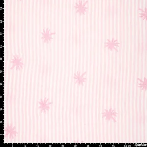 MUSELINA BORDADA PALMERAS