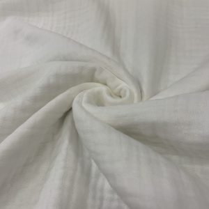 Muselina Cuatro Capas Con Flecos - Varios Colores - Crudo