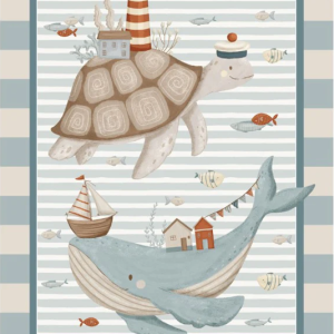 Devonstone Collection- Panel Tortuga y Ballena Marinera