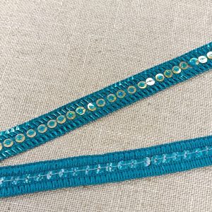 PASAMANERÍA METAL COLORES- Varios Colores - Azul Turquesa