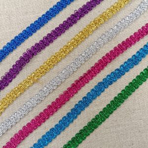 PASAMANERÍA METAL COLORES- Varios Colores - Blanco