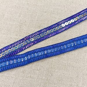 PASAMANERÍA METAL COLORES- Varios Colores - Morado