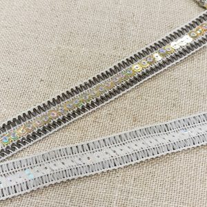 PASAMANERÍA METAL COLORES- Varios Colores - Plata Vieja