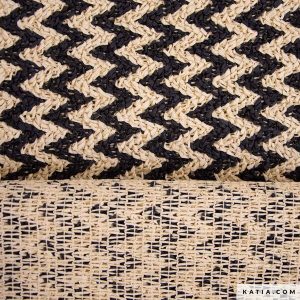TEJIDO RAFFIA KATIA - BLACK & WHITE