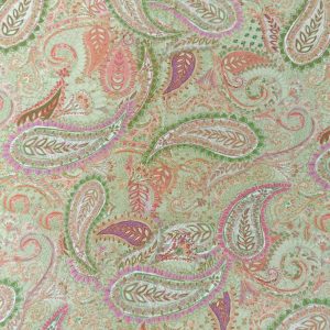 Satén Paisley - Varios Colores - Verde