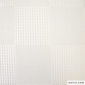 TEJIDO WAFFLE PATCHWORK- Varios Colores - Blanco Roto