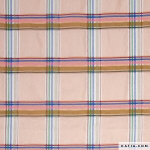 CUADROS MADRAS SALMÓN KATIA