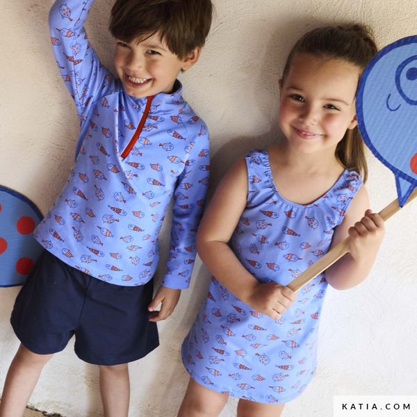 PUNTO JERSEY HAPPY FISH- KATIA - Imagen 2