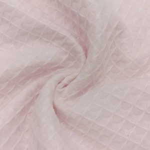 Tejido Waffle - Varios colores - Rosa Bebé