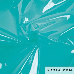 Tela de Vinilo PVC Transparente - Varios Colores - Turquesa