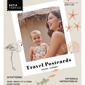 Revista KATIA FABRICS - Patrones de Costura Travel Postcards Primavera/Verano 2024