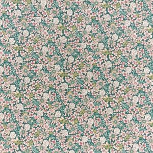 Viyela Floral Rosa Agua