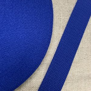 Cinta Mochila Polialgodón 30mm- Varios Colores - Azul Eléctrico