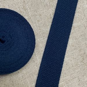 Cinta Mochila Polialgodón 25mm- Varios Colores - Azul Marino