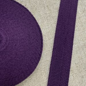 Cinta Mochila Polialgodón 30mm- Varios Colores - Morado Oscuro