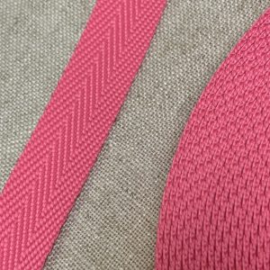 Cinta Mochila Espiga Algodón 30mm- Varios Colores (Flúor) - Rosa Flúor