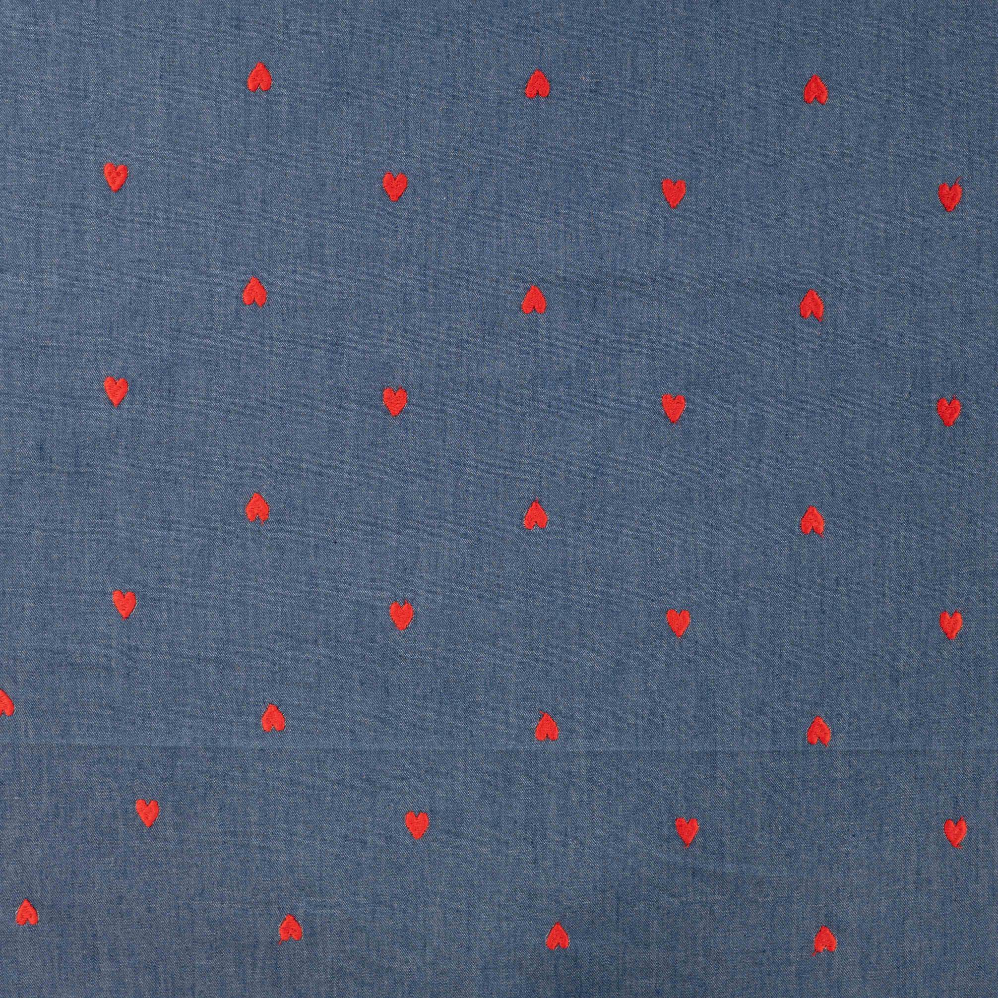 DENIM BORDADO CORAZONES