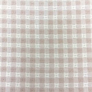ALGODON JACQUARD CUADROS-Varios Colores - Beige