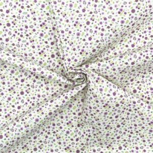 Algodón Flor Naroa – Varios Colores - Morado