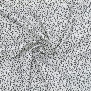 Algodón Flor Naroa – Varios Colores - Negro