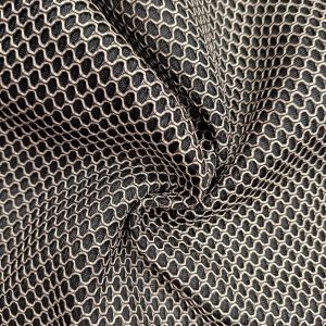 TEJIDO MESH 3D BICOLOR-Varios Colores - Negro-Beige