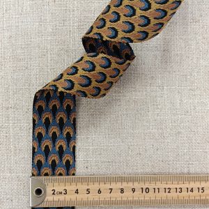 Cinta Mochila "Pavo Real" 40mm- Varios Colores - Azul