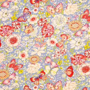 Lycra de Baño Flores y Mariposas