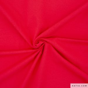 Punto Jersey Solid Colors KATIA - Varios Colores - Rojo