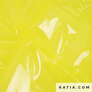 Tela de Vinilo PVC Transparente - Varios Colores - Neon Lemon