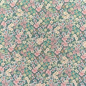 Viyela Algodón Floral Multicolor