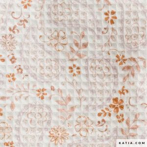 WAFFLE ESTAMPADO CACHEMIR-KATIA