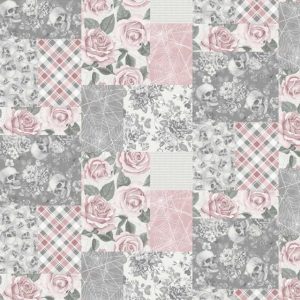 STUDIO E FABRICS "Pretty Scary"- ROSAS Y CALAVERAS