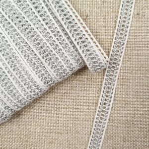 BOLILLO METAL- Varios Colores - Blanco-Plateado