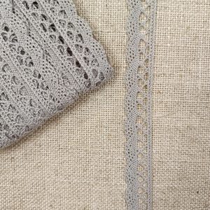 BOLILLO ONDA - Gris Claro