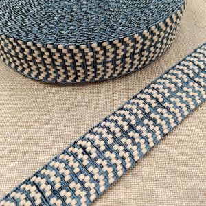 CINTA TRENZA-Varios Colores - Azul claro