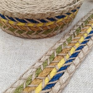 CINTA YUTE- Varios Colores - Azul