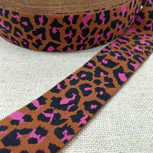 ELÁSTICO ANIMAL PRINT - Marrón