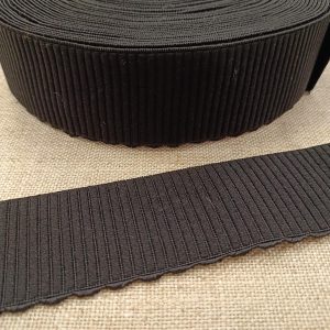 ELÁSTICO CANALÉ ONDA 50 - Negro