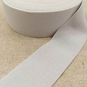 ELÁSTICO LUREX DOBLE CARA - Blanco